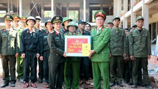 Gấp rút hoàn thiện trường học cho học sinh Mỹ Lý trước Tết Nguyên đán