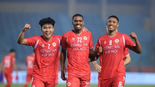 CLB Công an Hà Nội tạo “cơn mưa bàn thắng” trên sân Hàng Đẫy