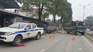 Công an tỉnh Thái Nguyên thông tin về vụ TNGT khiến đồng chí Trung tá CSGT hy sinh