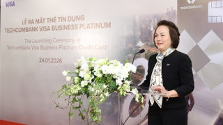Techcombank Visa Business Platinum, miễn lãi tối đa tới 86 ngày, hạn mức lên đến 10 tỷ đồng
