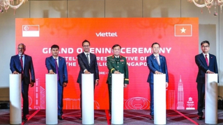 Viettel khai trương văn phòng đại diện tại Singapore