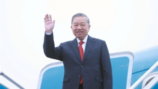 Tổng Bí thư Tô Lâm lên đường thăm cấp Nhà nước Vương quốc Campuchia