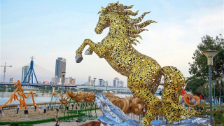 “Kim Mã Hợp Nhất” – linh vật kết tinh 94 đơn vị hành chính khắc họa khát vọng Đà Nẵng vươn mình