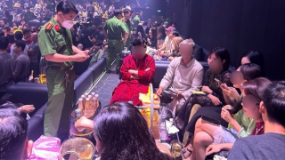 Đột kích quán bar, phát hiện nhiều khách dương tính với ma túy