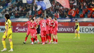 Công an Hà Nội đặt một chân vào vòng tứ kết AFC Champions league Two