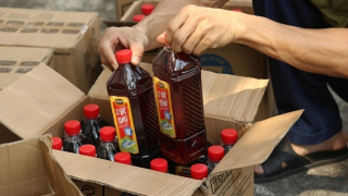 Xóa đường dây sản xuất, buôn bán hàng giả là nước mắm, bột nêm, bột ngọt