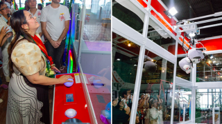 Máy gắp thú khổng lồ