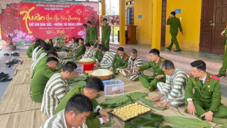 Tết đoàn viên ở Trại tạm giam Công an tỉnh Thanh Hóa