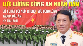 Lực lượng Công an nhân dân siết chặt đội ngũ, chung sức đồng lòng tạo ra dấu ấn, kỳ tích mới