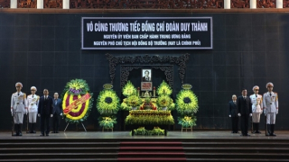 Lời cảm ơn của Ban Lễ tang và gia đình đồng chí Đoàn Duy Thành