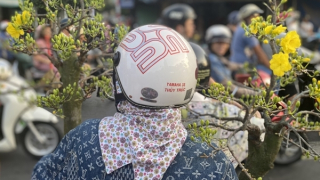 Người dân TP Hồ Chí Minh tất bật mang Xuân về nhà