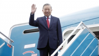 Tổng Bí thư Tô Lâm lên đường tham dự cuộc họp khai mạc Hội đồng Hòa bình về Gaza