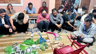 Triệt phá điểm đánh bạc mùng 1 Tết hơn 500 triệu đồng