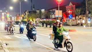 Công an Hà Tĩnh: Căng mình đảm bảo ANTT để nhân dân vui Tết, đón Xuân