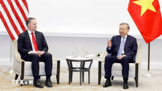 Tổng Bí thư Tô Lâm tiếp Trưởng đại diện Thương mại Hoa Kỳ Jamieson Greer