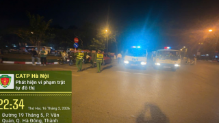 Chuyện những người "xuyên Tết" giữ gìn trật tự đô thị ở Thủ đô