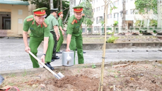 Công an các tỉnh, thành phố hưởng ứng phát động Tết trồng cây Xuân Bính Ngọ 2026