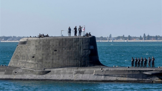 Tàu ngầm hạt nhân Anh lần đầu cập cảng Australia trong khuôn khổ AUKUS