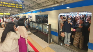 Phối hợp đảm bảo an toàn trong vận chuyển hơn nửa triệu lượt hành khách đi Metro dịp Tết