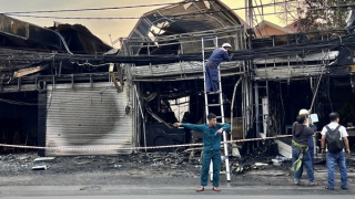 Vụ cháy cửa hàng gỗ: Gần 2.800 hộ dân bị ảnh hưởng mất điện