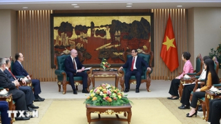 Thủ tướng Phạm Minh Chính tiếp Tổng Giám đốc Hãng thông tấn TASS