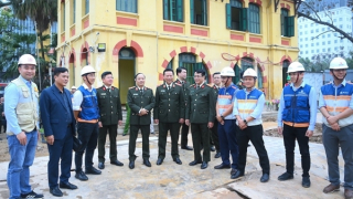 Thứ trưởng Đặng Hồng Đức kiểm tra tiến độ các dự án xây dựng của Bộ Công an