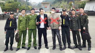 Xuân về theo bước chân anh