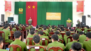 Hỗ trợ việc làm cho chiến sĩ nghĩa vụ trong Công an nhân dân sắp xuất ngũ