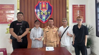 Được nhận lại số tiền bị đánh rơi, cô gái gửi thư cảm ơn CSGT Đà Nẵng