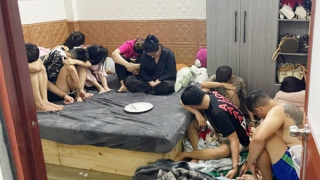 Nhóm thanh niên tổ chức "tiệc" ma tuý trong phòng ngủ