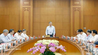 Party chief calls for resolute fight against “internal enemy” with new thinking, approaches