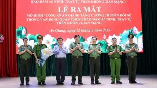 Mô hình chuyển đổi số trong vận động quần chúng bảo đảm ANTT