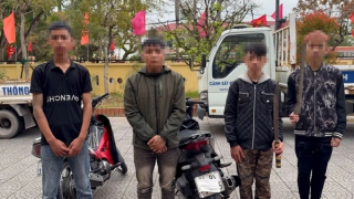 Công an TP Huế xử lý nghiêm nhiều nhóm thanh, thiếu niên gây náo loạn đường phố