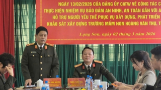 Rà soát triển khai Kế hoạch 22 và khảo sát xây Trường Mầm non Hoàng Văn Thụ