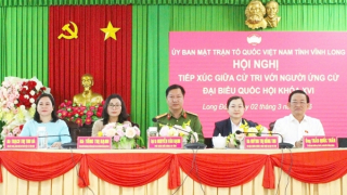 Đại tá Nguyễn Văn Hạnh, Phó Giám đốc Công an tỉnh Vĩnh Long được giới thiệu ứng cử ĐBQH