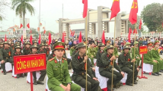 Gần 100 công dân Quảng Trị tốt nghiệp đại học, cao đẳng thực hiện nghĩa vụ tham gia Công an nhân dân
