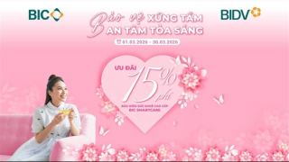 BIC ưu đãi 15% phí bảo hiểm sức khoẻ cao cấp mừng Ngày Quốc tế Phụ nữ