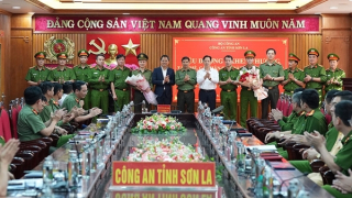 Khen thưởng Công an Sơn La phá vụ 34,2kg ma túy và 2 bánh heroin