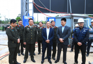 Thứ trưởng Đặng Hồng Đức kiểm tra tiến độ triển khai các dự án xây dựng nhà ở cho lực lượng vũ trang Công an nhân dân