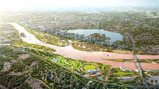 Tạm dừng cấp phép xây dựng trong phạm vi Dự án Trục đại lộ cảnh quan sông Hồng