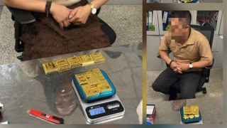 Bốn hành khách giấu 12,3kg kim loại nghi vàng khi nhập cảnh Việt Nam