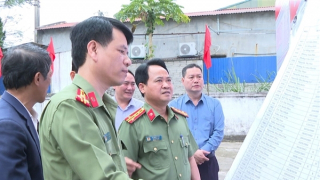 Công an Thanh Hoá triển khai đồng bộ các biện pháp bảo đảm ANTT tại các điểm bầu cử