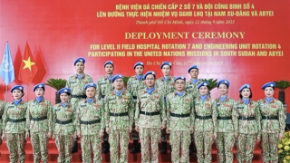 Những “bông hồng mũ nồi xanh” trên vĩ tuyến hòa bình Abyei