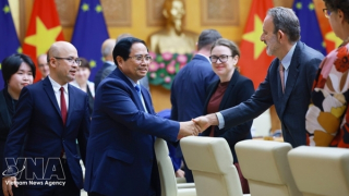 PM receives EU Ambassadors, Chargé d'affaires in Vietnam