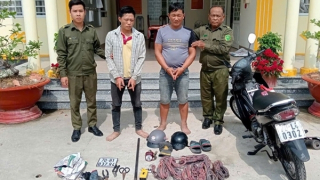 Bắt giữ hai "con nghiện" chuyên cắt trộm dây cáp điện