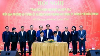Hai đô thị đặc biệt thúc đẩy hợp tác toàn diện giai đoạn 2026 – 2030
