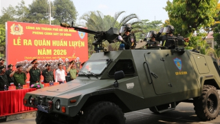 Những "lá chắn thép" ra quân huấn luyện vì bình yên thành phố mang tên Bác Hồ