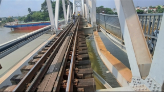 Dự kiến sáng 12/3 sẽ thông tàu Bắc-Nam qua cầu Ghềnh