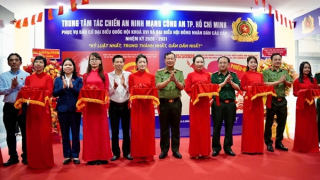 Công an TP Hồ Chí Minh ra mắt Trung tâm Tác chiến An ninh mạng