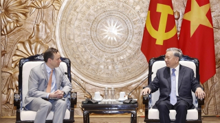 Tổng Bí thư Tô Lâm tiếp Chủ tịch, kiêm Tổng Giám đốc điều hành Tập đoàn GE Vernova